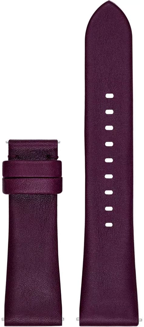 michael kors access plum leather strap mkt9028|Michael Kors .